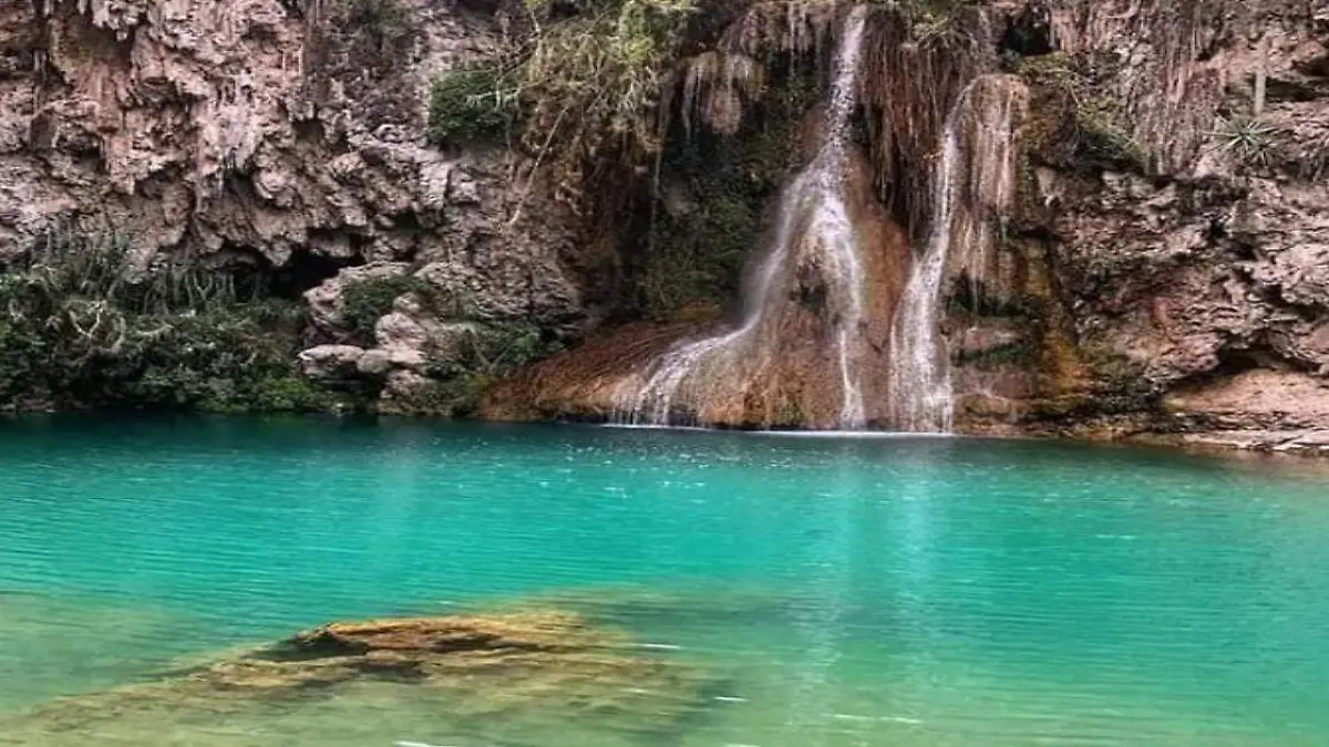 Turismo en Puebla Cascada de los Pescaditos, un manantial para poder nadar